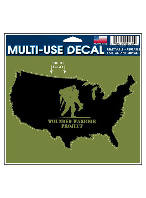 WWP Country Outline 5.5x5.75 Decal