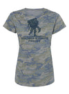 WWP Ladies Vintage Camo Tee - Camo Print