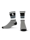 WWP Tonal Socks in Grey - Front View