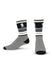 WWP Tonal Socks in Grey - Front View