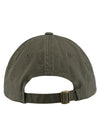 WWP Slouch Logo Hat in Military Green - Back View