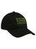 WWP Slouch Wordmark Hat in Black - Right Side View