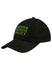 WWP Slouch Wordmark Hat in Black - Left Side View