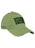 WWP Slouch Wordmark U.S.A. Hat in Army Green - Right Side View