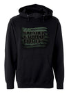WWP Wordmark Flag Hooded Sweatshirt - Black