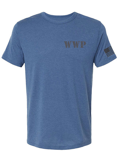 WWP Softhand Tee in Heritage Royal - Front View