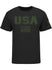 WWP Made in the USA Tee - Black - Front View