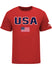 WWP Made in the USA Tee - Red - Front View