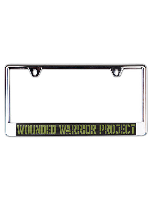 WWP Metal License Plate Frame