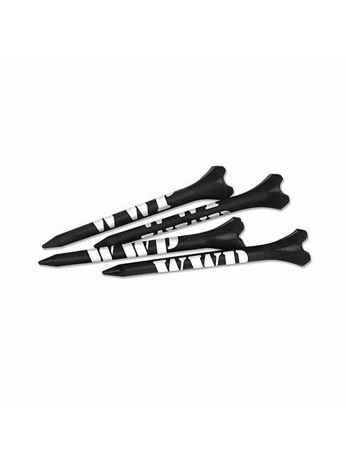 WWP 40-Pack Golf Tees in Black and White